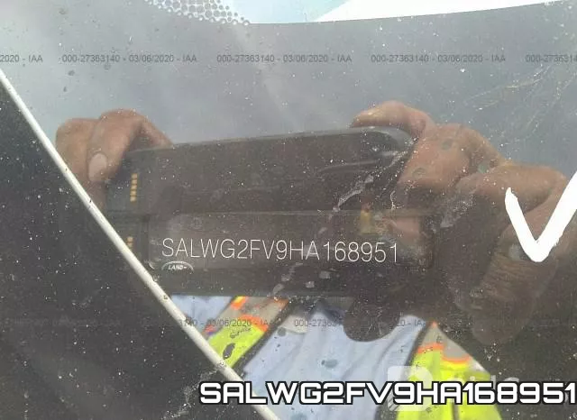 SALWG2FV9HA168951 фото 8