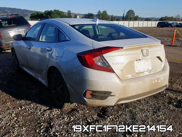 19XFC1F72KE214154 фото 4