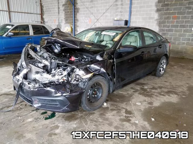 19XFC2F57HE040918 фото 2