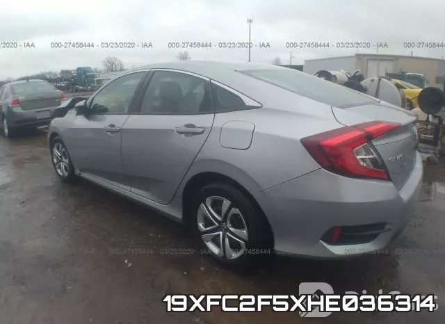 19XFC2F5XHE036314 фото 3
