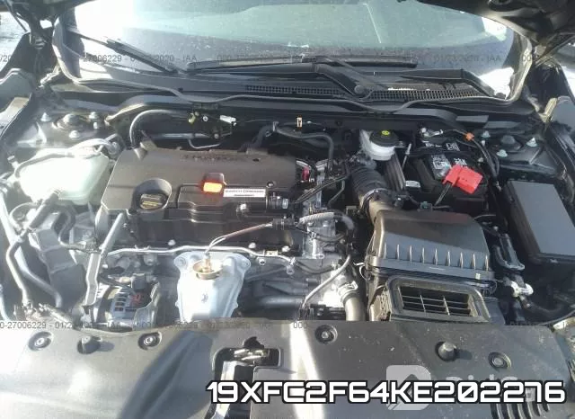 19XFC2F64KE202276 фото 2