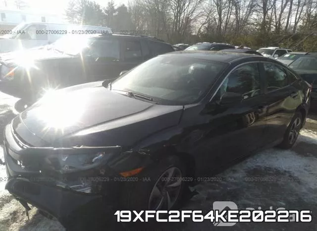 19XFC2F64KE202276 фото 3