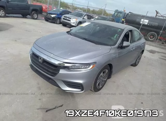 19XZE4F10KE019173 фото 2