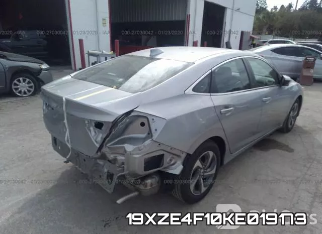 19XZE4F10KE019173 фото 4