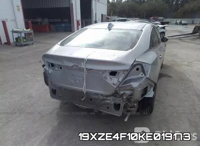 19XZE4F10KE019173 фото 5