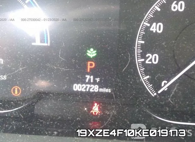 19XZE4F10KE019173 фото 6