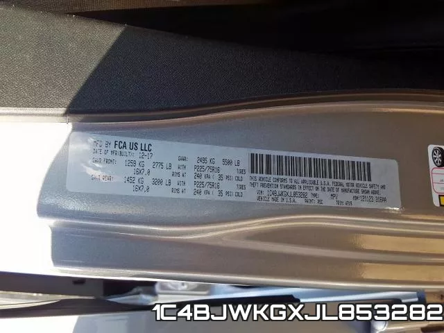 1C4BJWKGXJL853282 фото 2