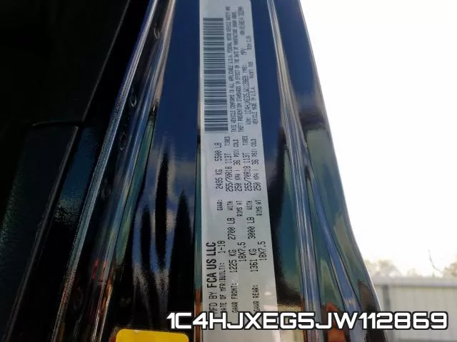 1C4HJXEG5JW112869 фото 2