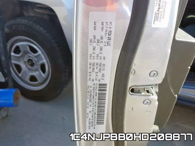 1C4NJPBB0HD208877 фото 2