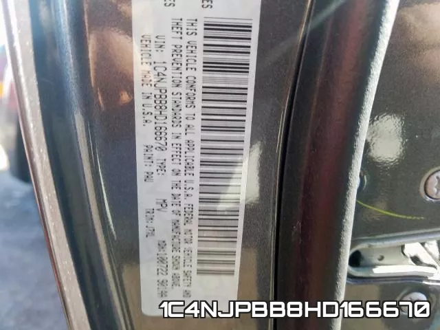 1C4NJPBB8HD166670 фото 2
