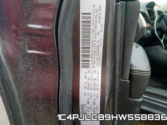 1C4PJLCB9HW558836 фото 2