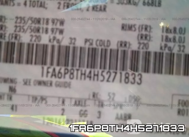 1FA6P8TH4H5271833 фото 9