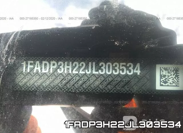 1FADP3H22JL303534 фото 6