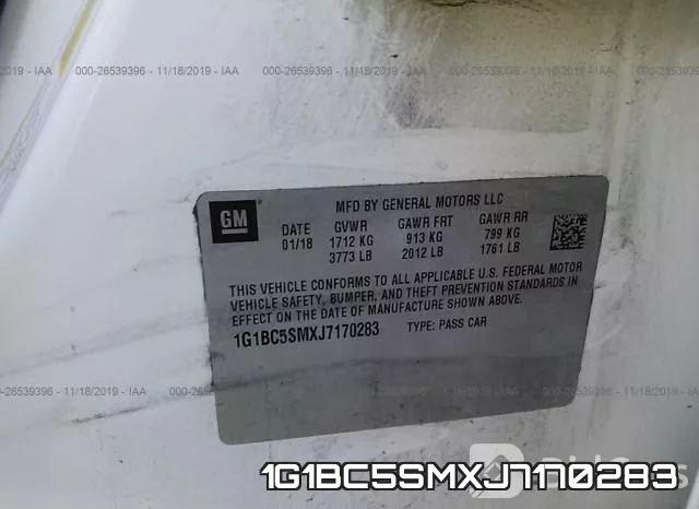 1G1BC5SMXJ7170283 фото 6