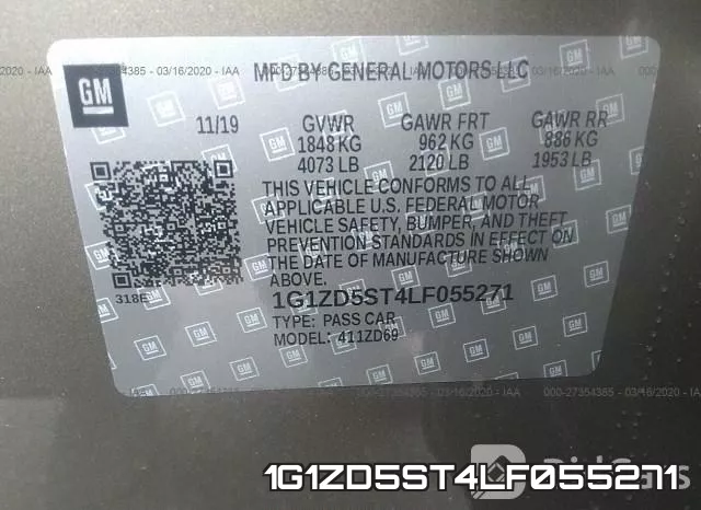 1G1ZD5ST4LF055271 фото 7