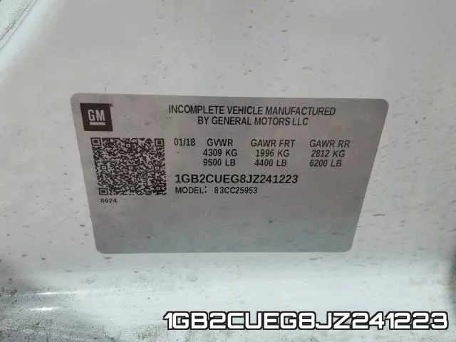 1GB2CUEG8JZ241223 фото 2