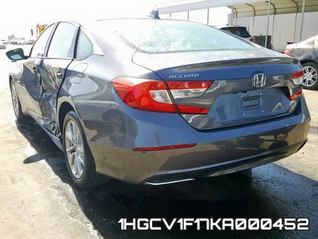 1HGCV1F17KA000452 фото 2