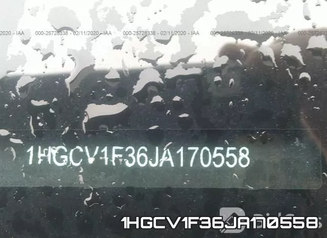 1HGCV1F36JA170558 фото 8