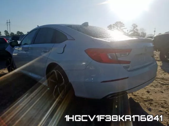 1HGCV1F38KA176041 фото 4
