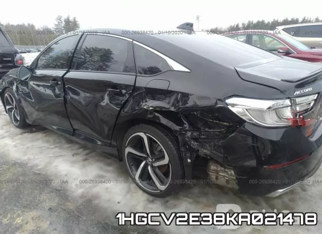 1HGCV2E38KA021478 фото 4