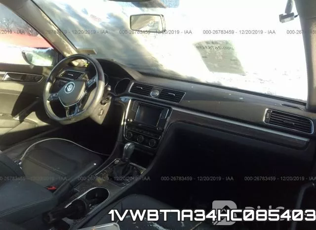 1VWBT7A34HC085403 фото 5