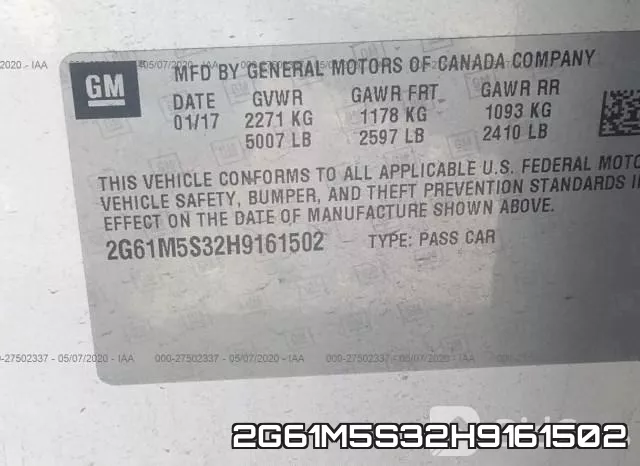 2G61M5S32H9161502 фото 8