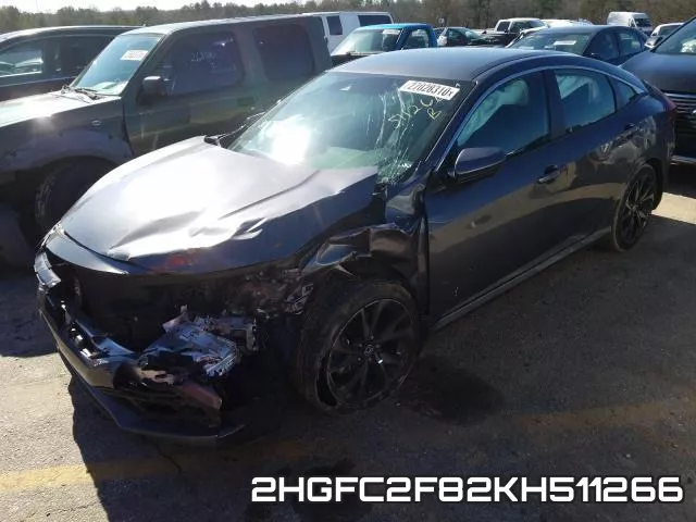 2HGFC2F82KH511266 фото 2
