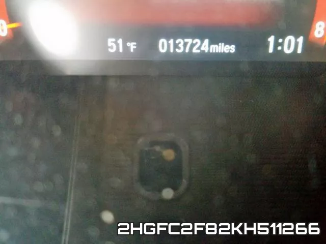 2HGFC2F82KH511266 фото 5