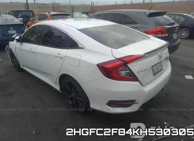 2HGFC2F84KH530305 фото 4