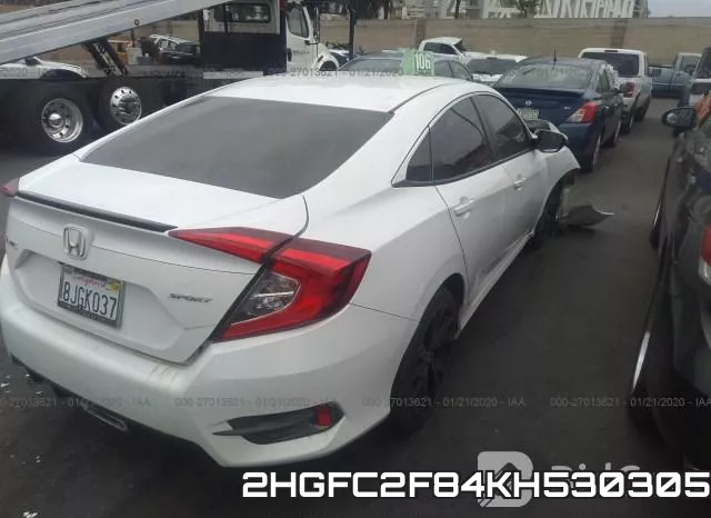 2HGFC2F84KH530305 фото 5