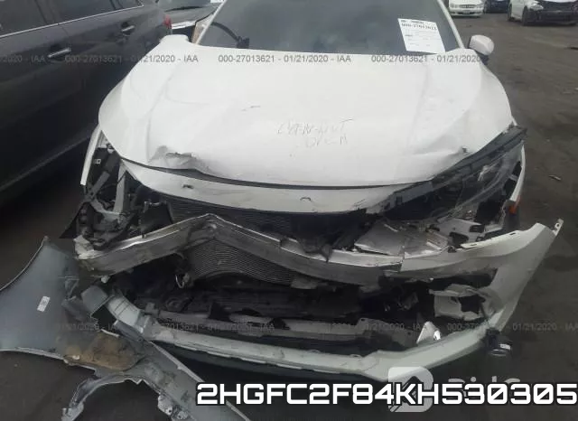 2HGFC2F84KH530305 фото 7