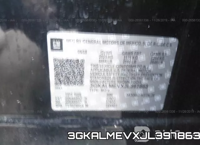 3GKALMEVXJL397863 фото 9