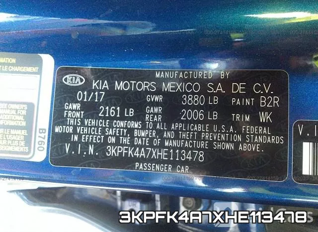 3KPFK4A7XHE113478 фото 7