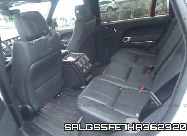 SALGS5FE7HA362320 фото 6