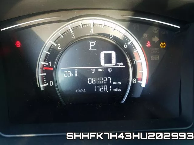 SHHFK7H43HU202993 фото 7