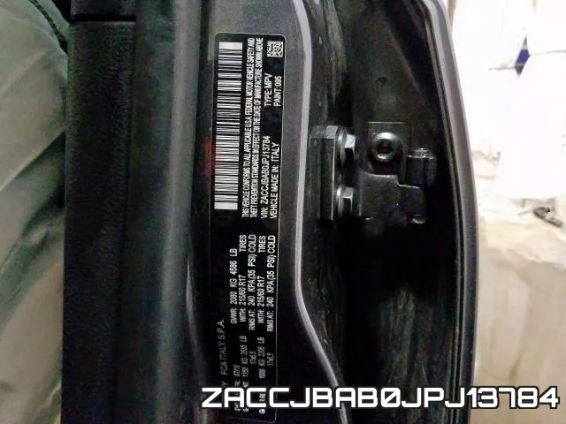 ZACCJBAB0JPJ13784 фото 2