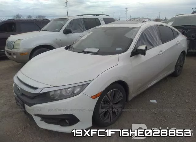19XFC1F76HE028853 фото 2
