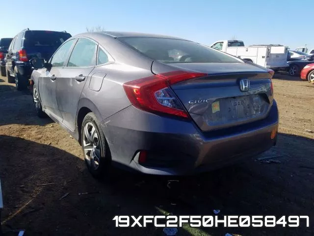 19XFC2F50HE058497 фото 2