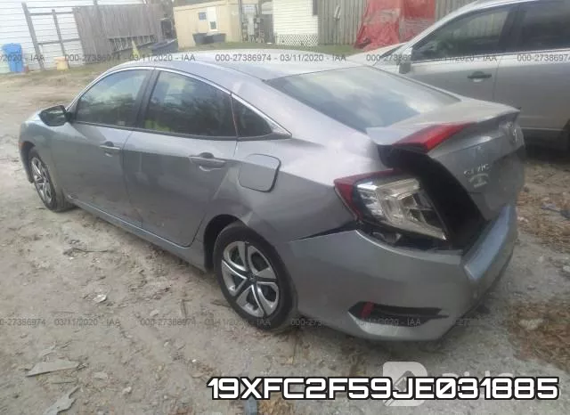 19XFC2F59JE031885 фото 2