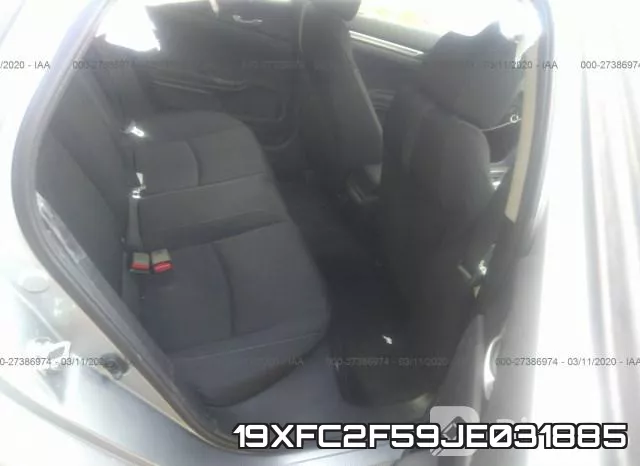 19XFC2F59JE031885 фото 7