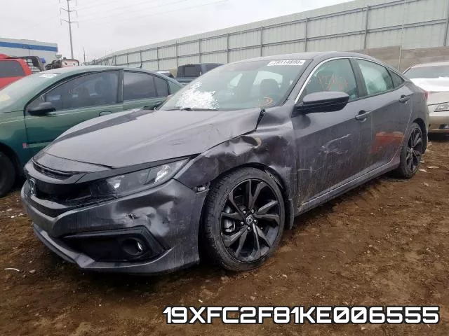 19XFC2F81KE006555 фото 2