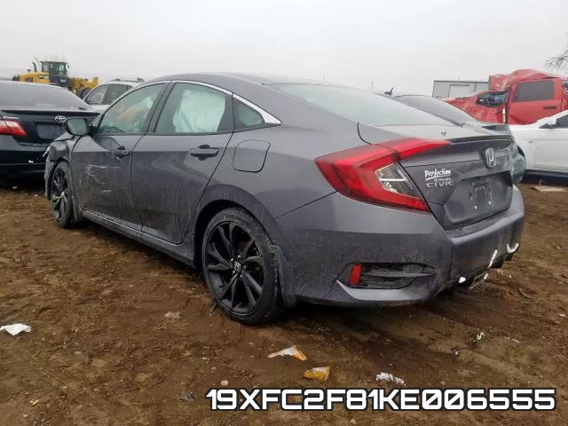 19XFC2F81KE006555 фото 3