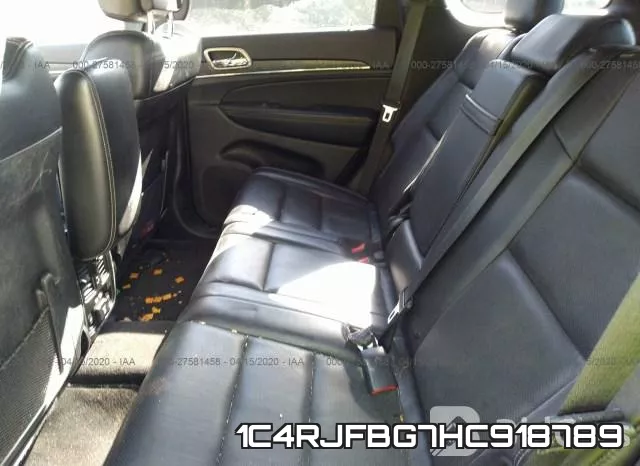 1C4RJFBG7HC918789 фото 8