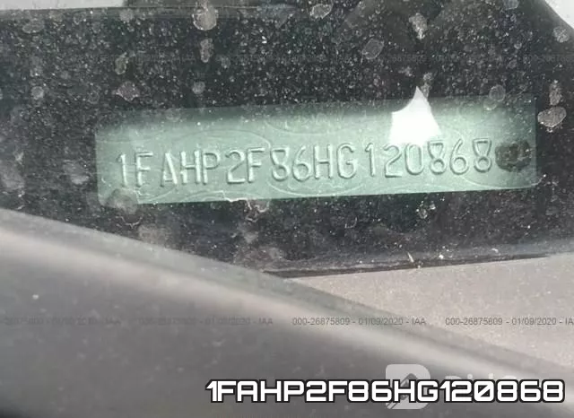 1FAHP2F86HG120868 фото 7