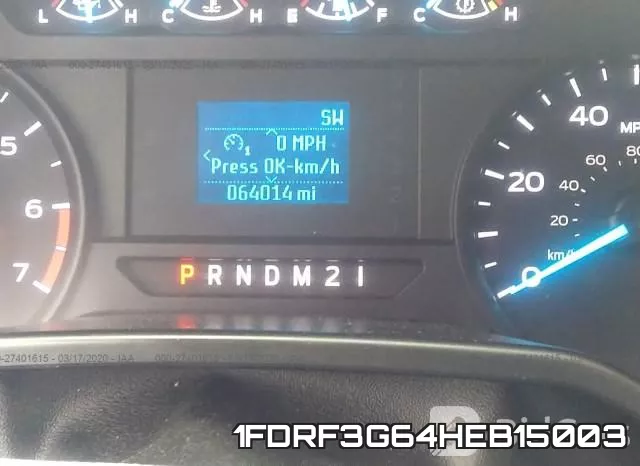 1FDRF3G64HEB15003 фото 6