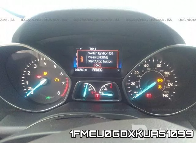 1FMCU0GDXKUA51099 фото 4