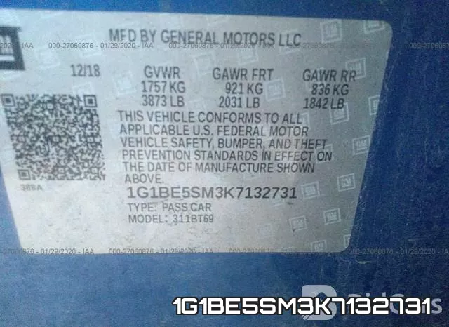 1G1BE5SM3K7132731 фото 8