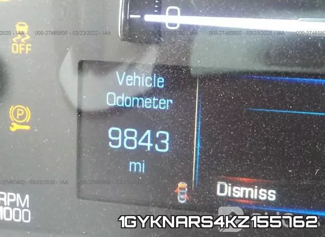 1GYKNARS4KZ155762 фото 5