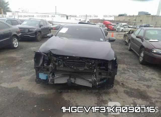 1HGCV1F31KA090716 фото 6