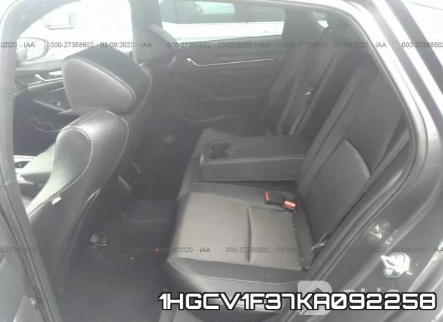 1HGCV1F37KA092258 фото 7